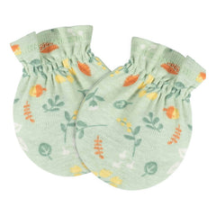 Mitones Gerber Essentials Bebé 4 Pzs Verde, Blanco, Amarillo Amarillo 0-3 Meses Lisa