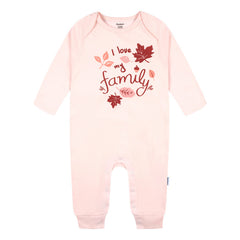 Pack 2 Mameluco Gerber Bebé Ropa Dormir Algodón Rosa