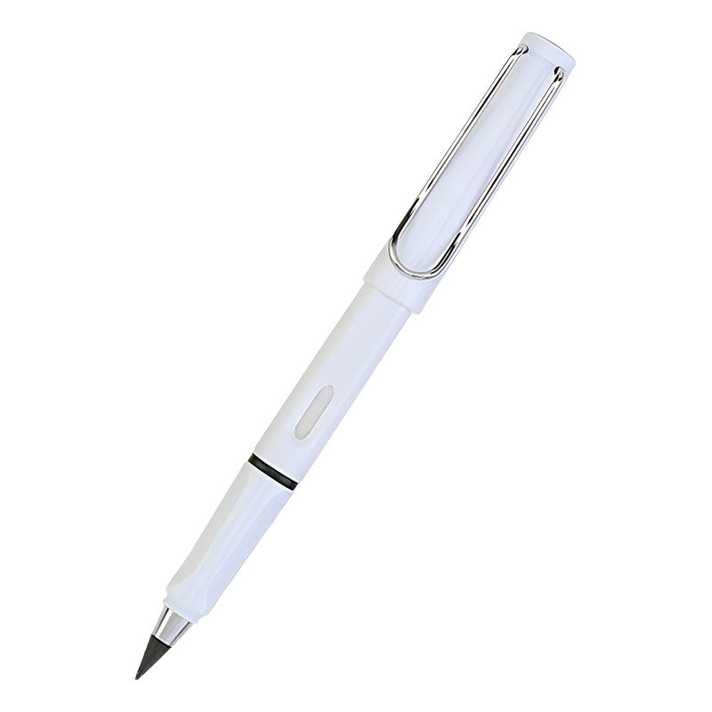 Lápiz Infinito Mágico Con Borrador 1 Pz Duradero Blanco