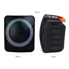 Bocina Bluetooth Portatil Fol Fs-l1165 Color Negro