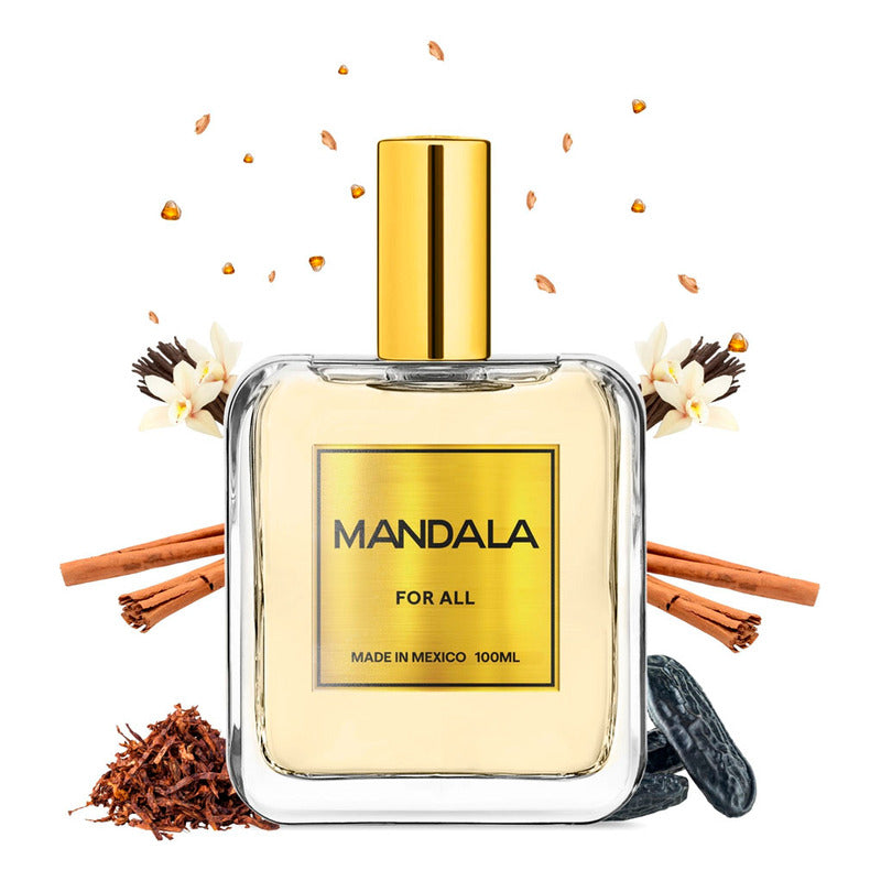 Perfume Unisex Mandala Spiced Amber Gold Tabaco 100ml