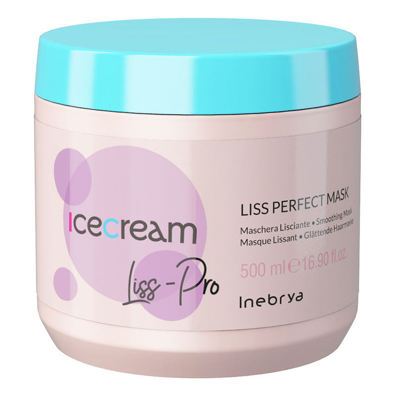 Mascarilla Inebrya Liss Perfect 500ml Alisado Y Nutrición