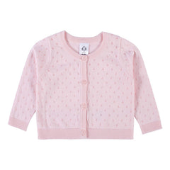 Sueter rosa para niña Gerber algodón suave y cómodo-12M