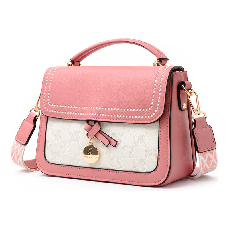 Bolsa de Mujer MOON & SELF Nova Crossbody con Correa Tejida