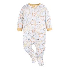 Mameluco Gerber Blanco Frutas Bebé Body Algodón Ropa Dormir