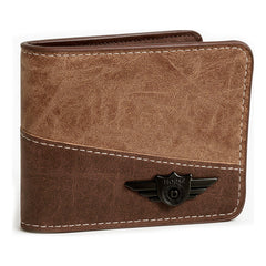 Cartera Vinipiel Camel Tarjetero Basic Wings Horse Billetera Camel