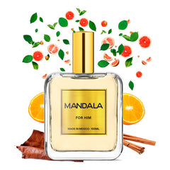 Perfume Hombre Mandala Regal Gold Cuero Canela 100ml