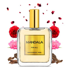 Perfume Unisex Mandala Rosewater Dawn Rosa Concentrado 100ml
