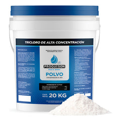 Cloro Para Alberca En Polvo 20 Kg Proquison 90% Desinfección