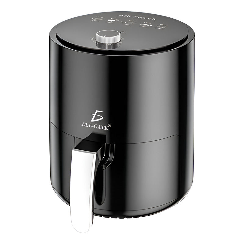 Freidora Eléctrica De Aire Multifunción 3.5l  Ele-gate Negro