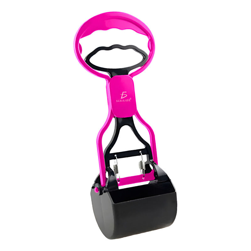 Recogedor Heces Mascotas Portátil Limpieza Automática 27cm