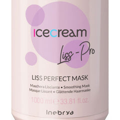 Mascarilla Inebrya Liss Perfect 1000ml Alisado Y Nutrición