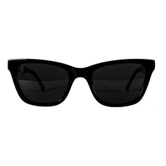 Lentes De Sol Emmet Cat Eye Unisex Blanco Negro Uv400 Cat Eye Blanco Negro