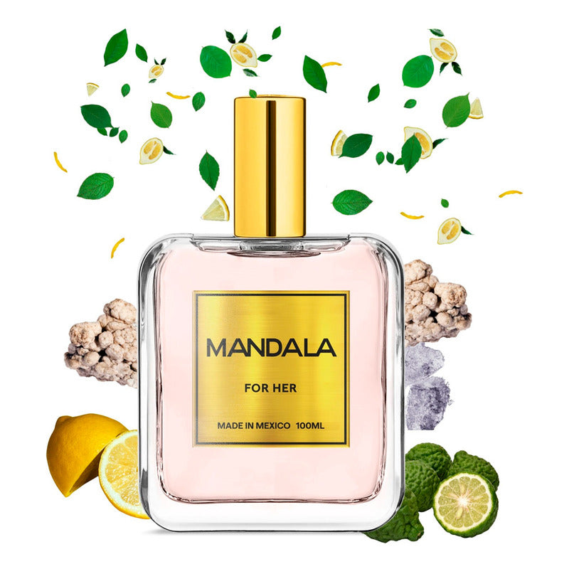 Perfume Mujer Mandala Amore Mediterraneo Cítrico 100ml