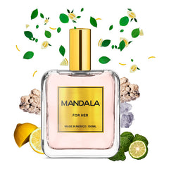 Perfume Mujer Mandala Amore Mediterraneo Cítrico 100ml