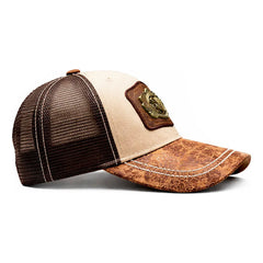 Gorra Trucker Vaquera Pantera Herraje Metálico Rancho