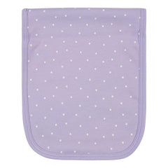 Repetidor Gerber 4 Piezas Morado Babero Bebé Suave Lila Osz