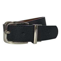 Cinturón Ferrioni Dama Piel Genuina Corina Negro Reversible