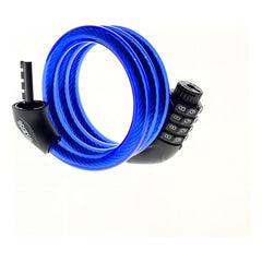 Candado Sparco Se804bl Para Bicicleta Ligero Y Seguro Color Azul