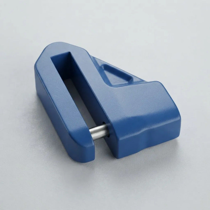 Candado Antirrobo De Seguridad Para Moto Bicicleta Scooter Azul