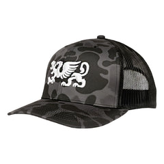 Gorra Grypho Camo Command Bordado 3d Trucker Negra Hombre Multicolor Un