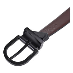 Cinturón Hickok Reversible Piel Genuina Nero Café 34mm