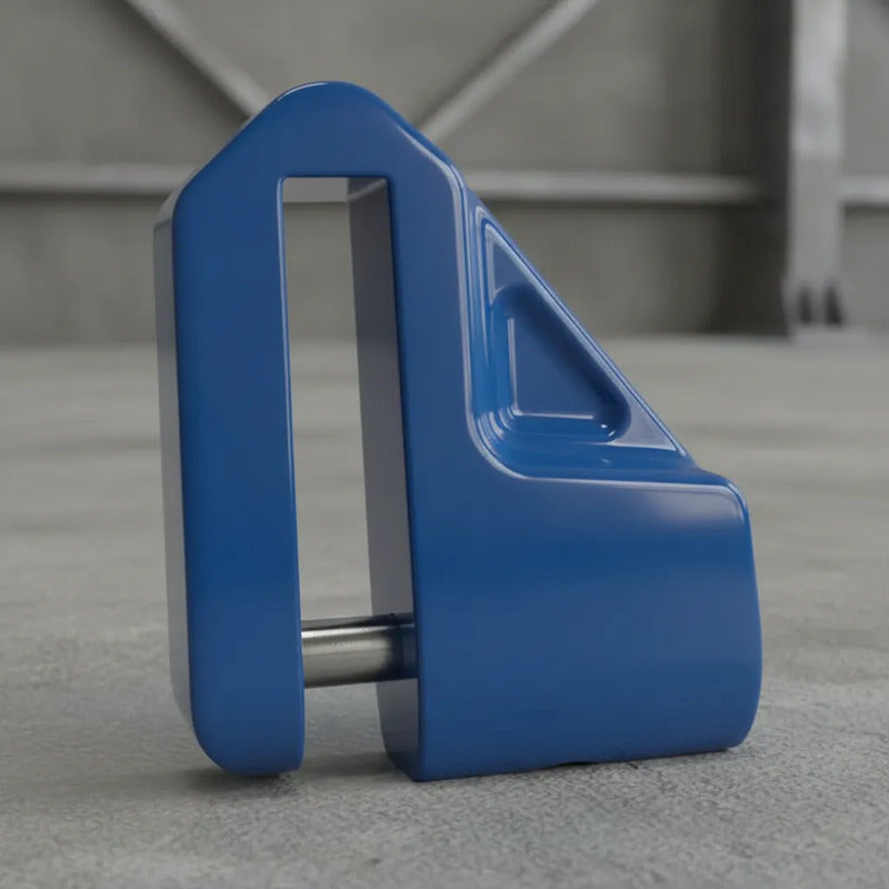 Candado Antirrobo De Seguridad Para Moto Bicicleta Scooter Azul