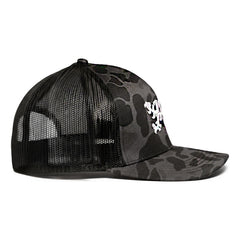 Gorra Grypho Camo Command Bordado 3d Trucker Negra Hombre Multicolor Un