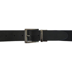 Cinturon Reversible Piel Genuina Hombre Chocolate Negro