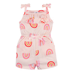Romper Gerber Set 2 Algodón Ropa Bebé Verano Color Rosa Talla 0-3m