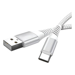 Cable De Datos Jie Smart 3a 1.8m Qc 3.0 Blanco Negro Rojo