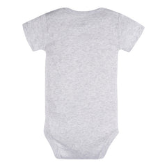Pañalero Gerber Pack 3 Piezas Gris Body Algodón Ropa Bebé