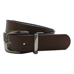 Cinturón Ferrioni Dama Piel Genuina Corina Negro Reversible