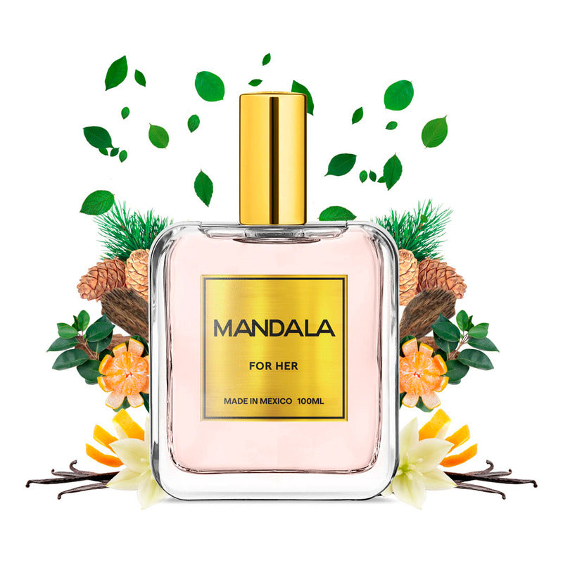 Perfume Mujer Mandala Nocturnal Elixir Café Concentrad 100ml