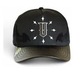 Gorra Black Angels Vago Style Negra Ajustable Y Artesanal Color Negro Talla Único Liso