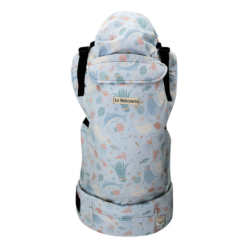 Portabebé Ergonómico Nukú Gabardina La Rebozería Bebé Ac