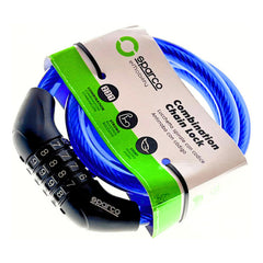 Candado Sparco Se804bl Para Bicicleta Ligero Y Seguro