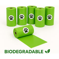 Bolsas Para Perro Ecológicas Domore 20 Rollos Con 15 Bolsas