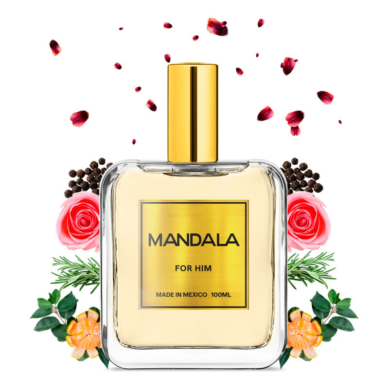 Perfume Hombre Mandala Fiery Passion Cítrico 100ml