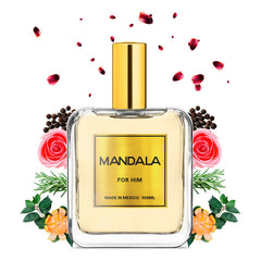 Perfume Hombre Mandala Fiery Passion Cítrico 100ml