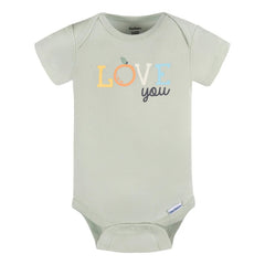 Pañalero Gerber Set 3 Piezas Amarillo Blanco Verde Body Bebé Color Amarillo / Blanco / Verde Talla 6-9m 6-9 M Estampado