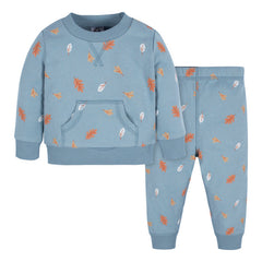 Conjunto Gerber Para Niño Sudadera Y Pantalón Azul