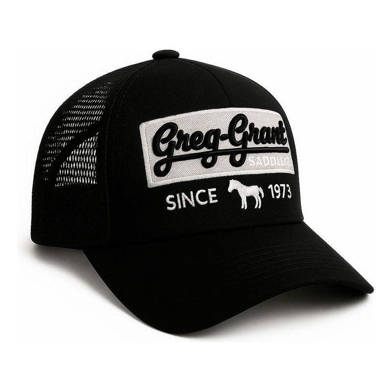 Gorra trucker Greg Grant Knite bordado 3D ajustable since-Unitalla