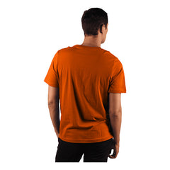 Playera Kappa Casual Naranja Hombre Manga Corta Algodón
