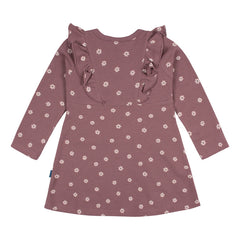 Vestido Gerber Rosa Niña 100% Algodón Cómodo Para Primavera