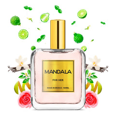 Perfume Mujer Mandala Blooming Path Pera Concentrado 100ml