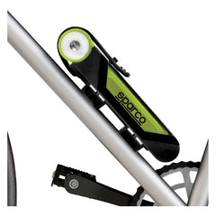 Candado Plegable De Seguridad Para Bicicleta Sparco Color Amarillo
