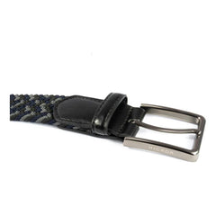 Cinturon Hickok Trenzado Stretch Graphite Hombre 37mm