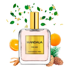 Perfume Mujer Mandala Aqua Zen Acuático Concentrado 100ml