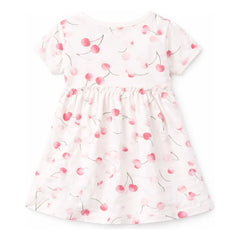 Vestido Gerber Blanco Niña Conjunto 2 Piezas Verano